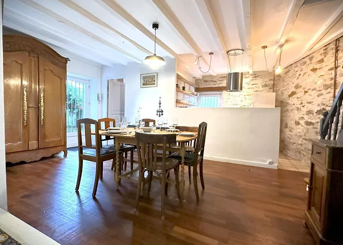 Prázdninový dům L'octroi-maison Au Calme Avec Jardin *